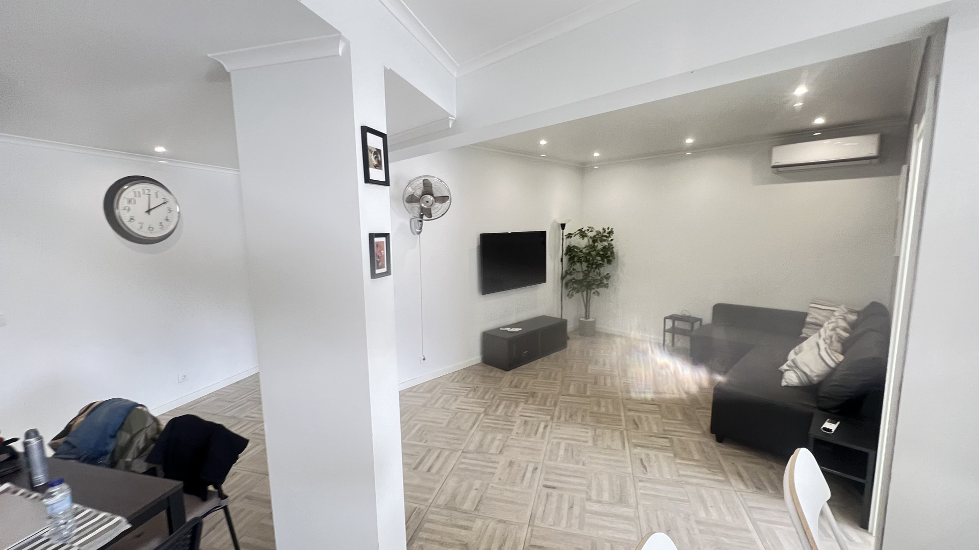 Spacious open living room