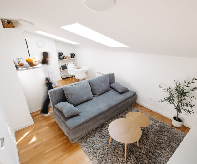 Skylight apartment in Wenceslas Square