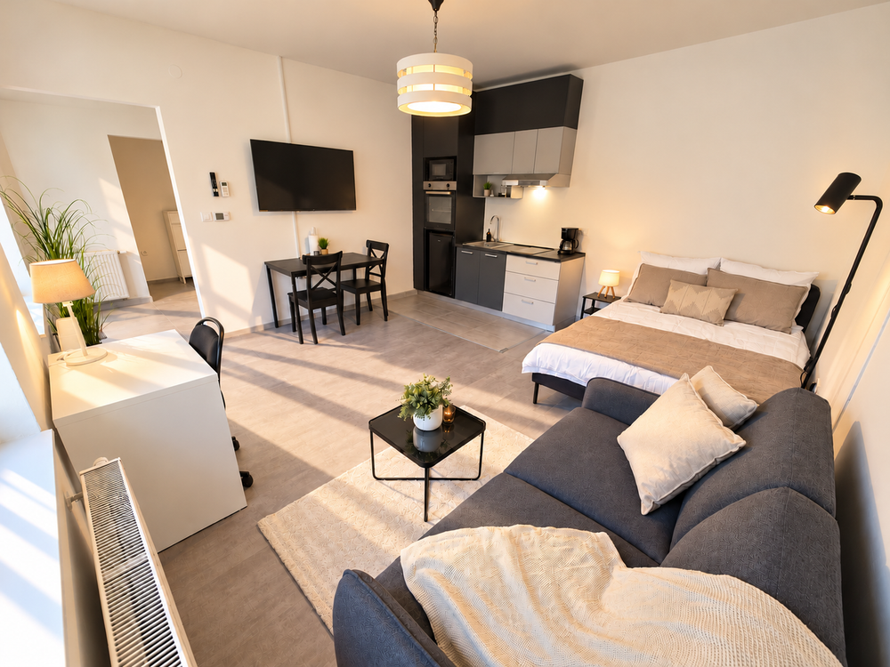 Studio Apt. Near KBC-Rebro w/ Garden &Free Parking preview