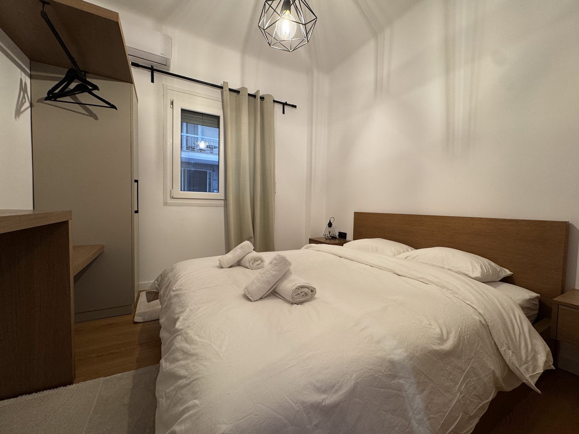 Second bedroom with double bed