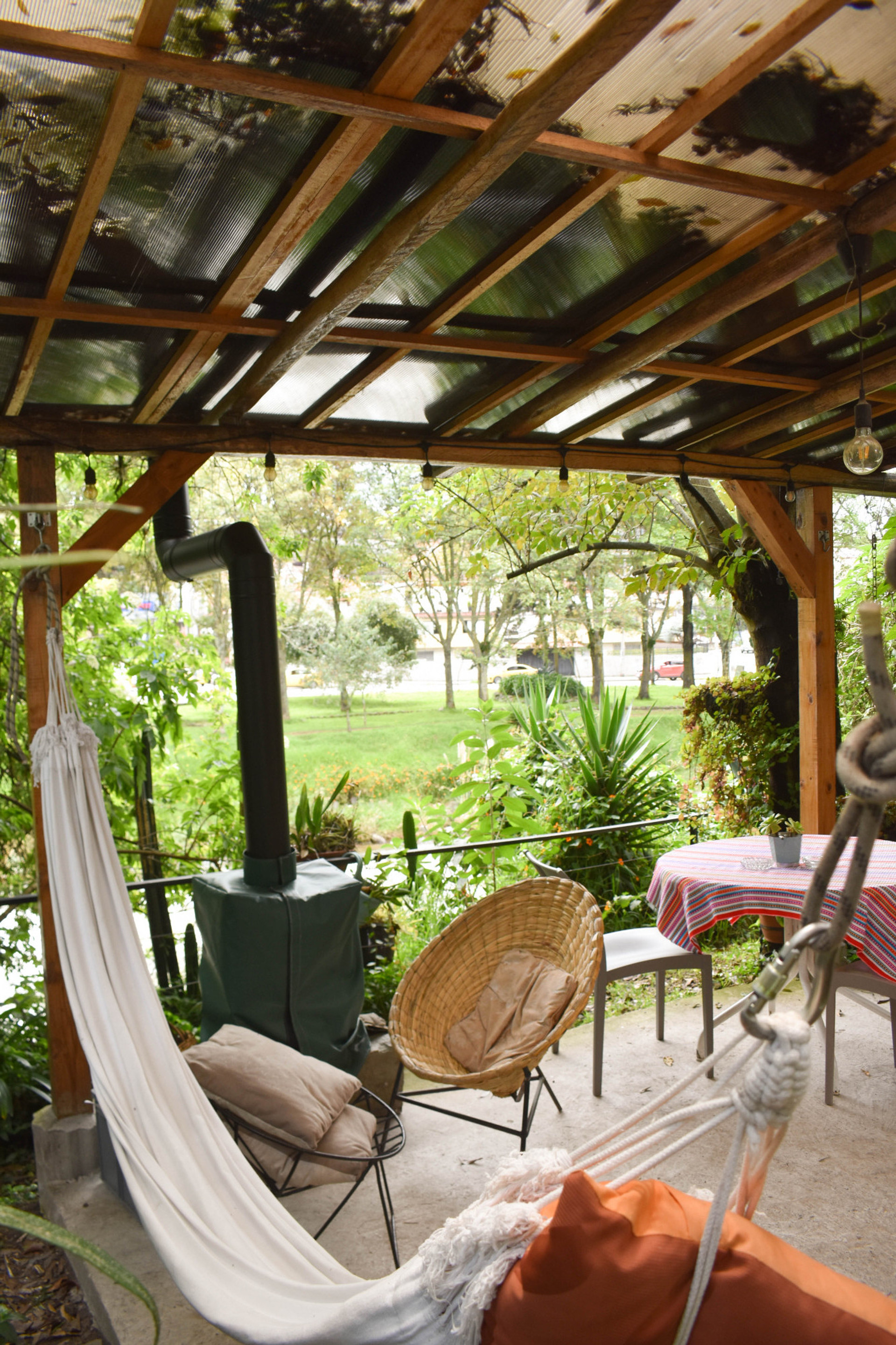 Solarium-Chimenea 