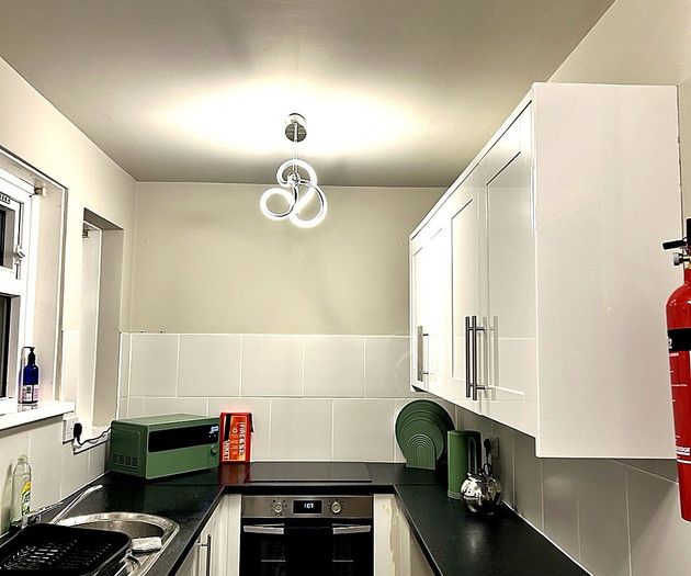 Two bed house near Cardiff city centre, mid-term