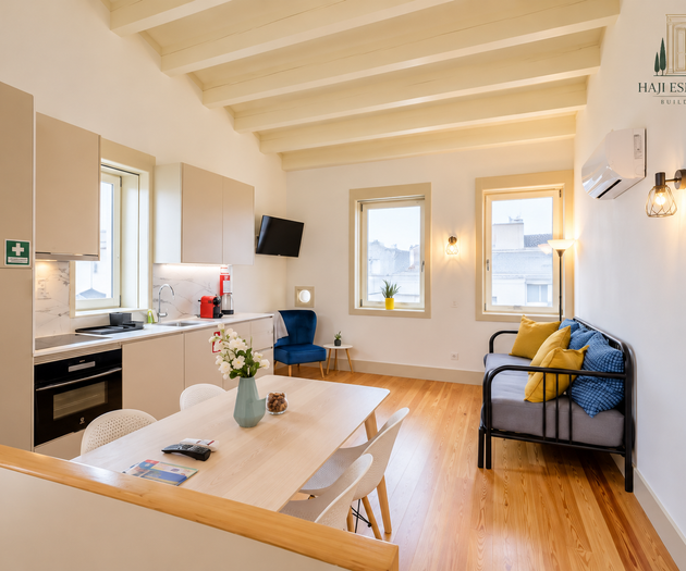 50 m² Fully Furnished T1 Penthouse Apartment