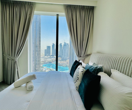 Luxe 3BR | Forte 1 | Burj Khalifa View |High Floor