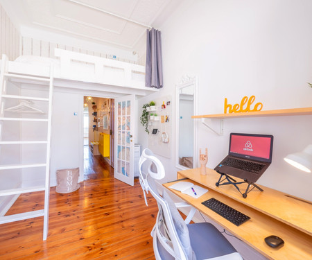 Travel Themed Home | Office • Balcony • Lofts