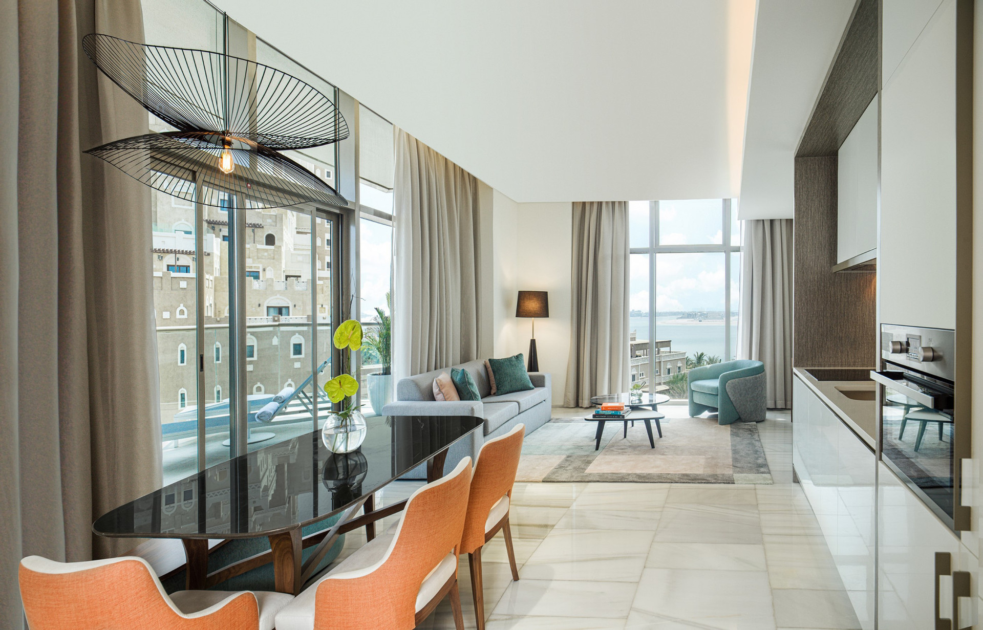 Living Room Panoramic View