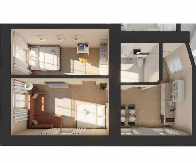 Top angebundenes City-Apartment