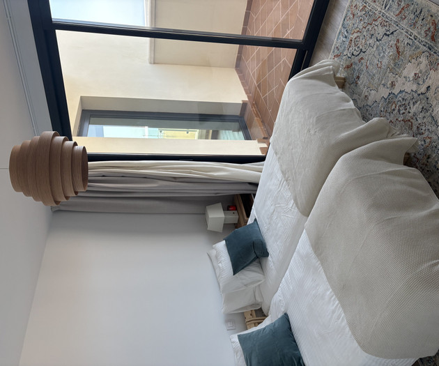 Bedroom with window view