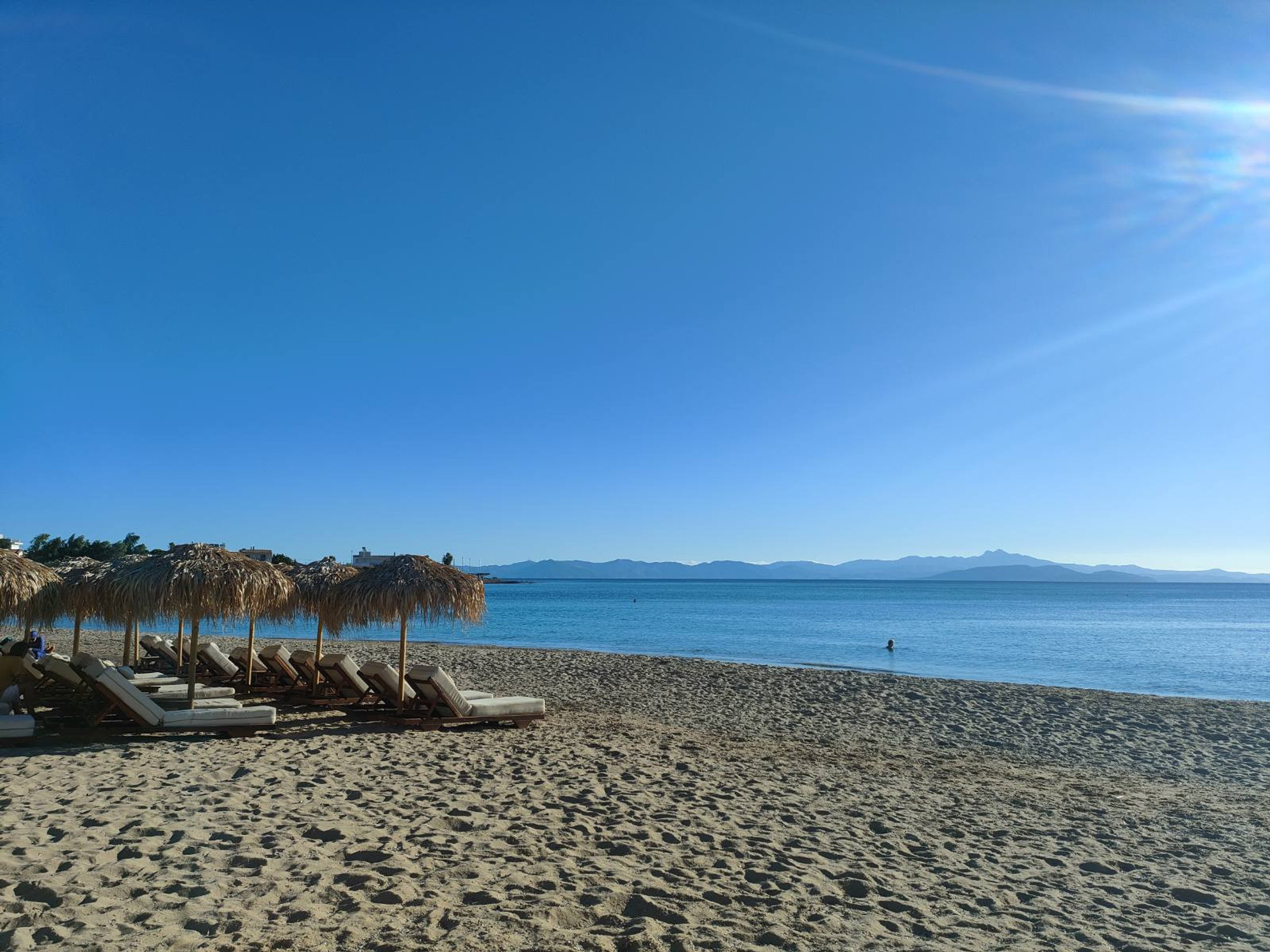 Beach near the house