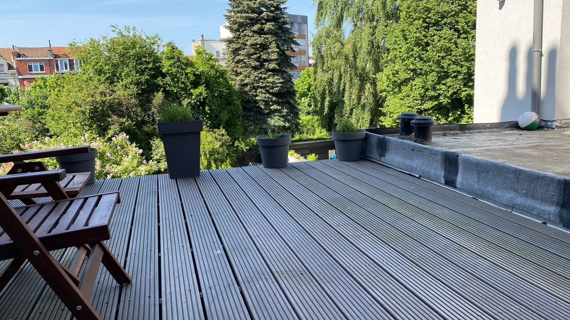 Terrasse de la cuisine