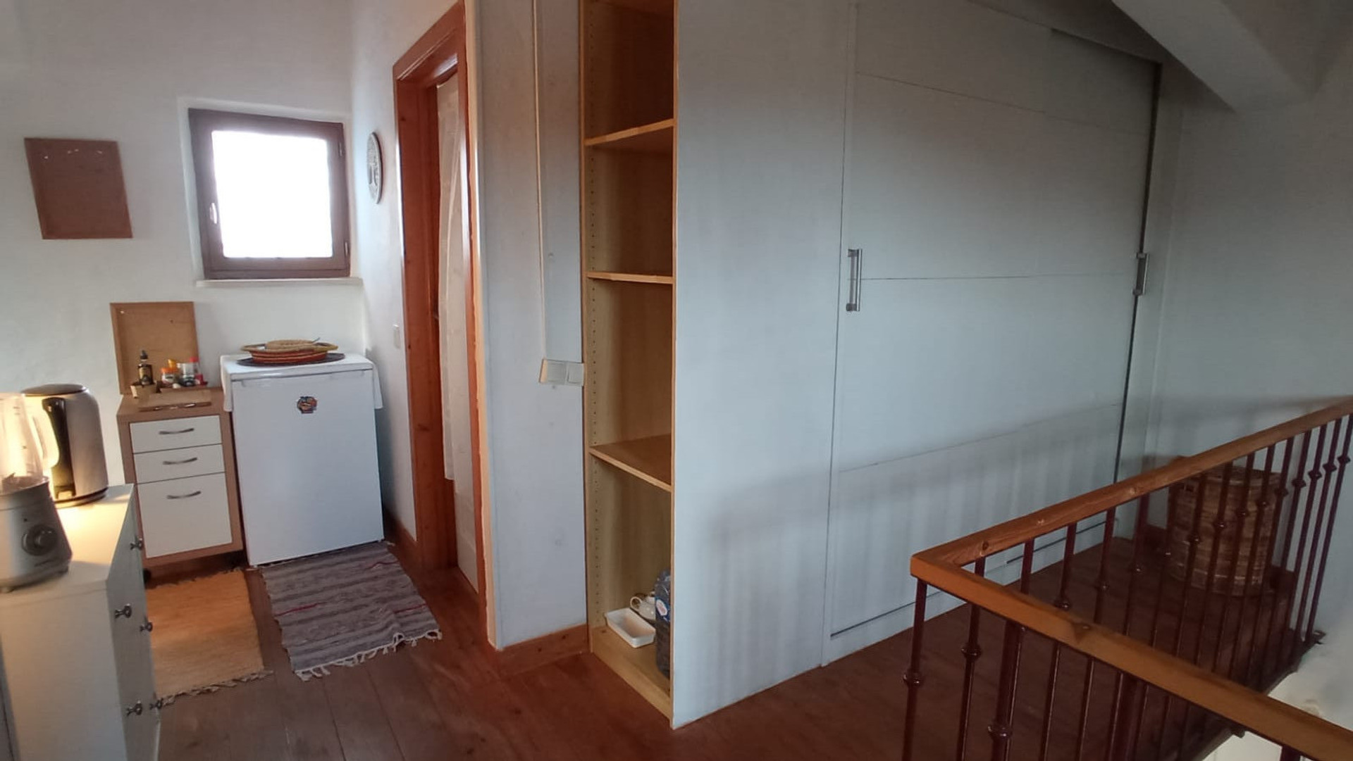 Coffee Break Corner and extra storage