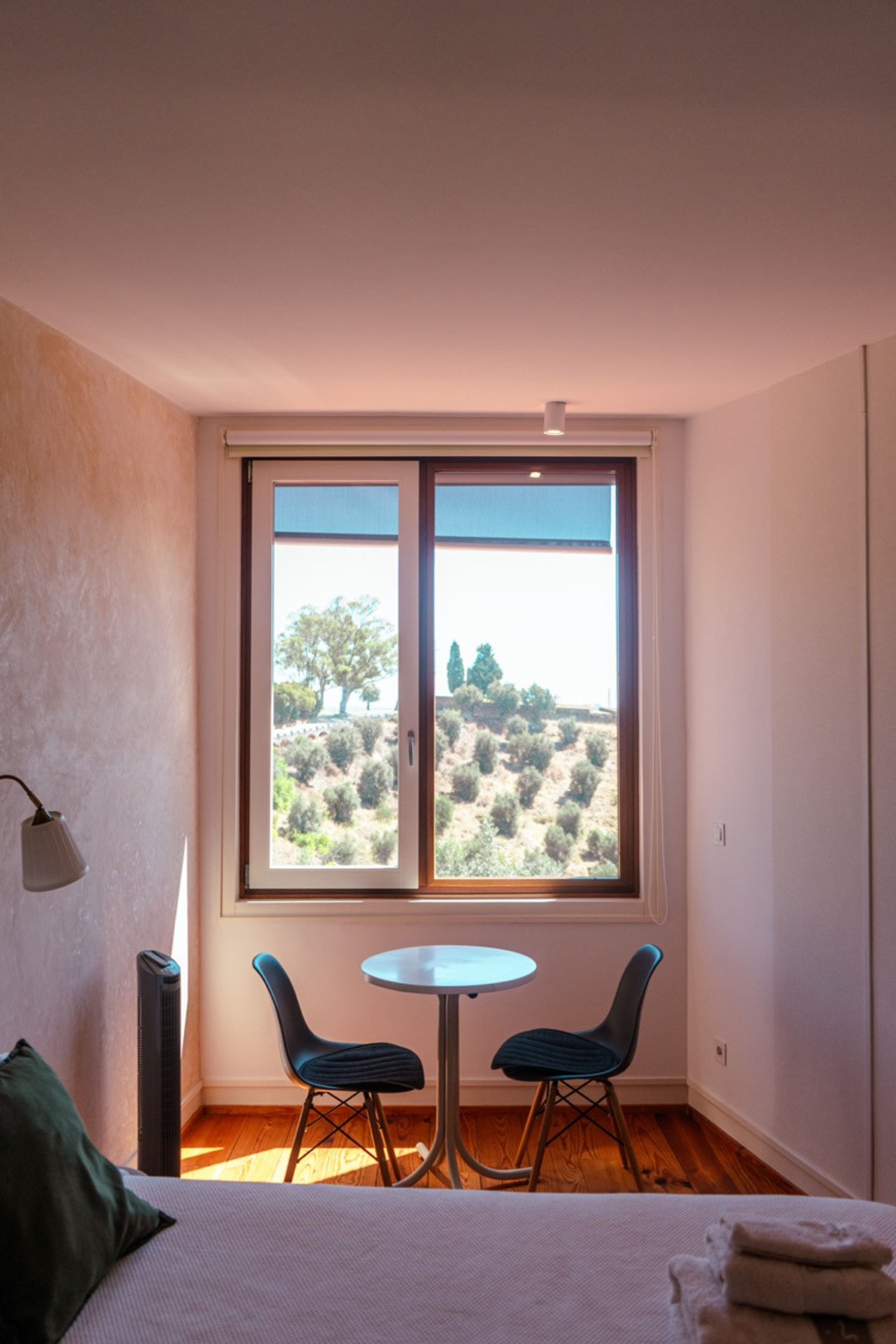 vista desde o quarto para o exterior