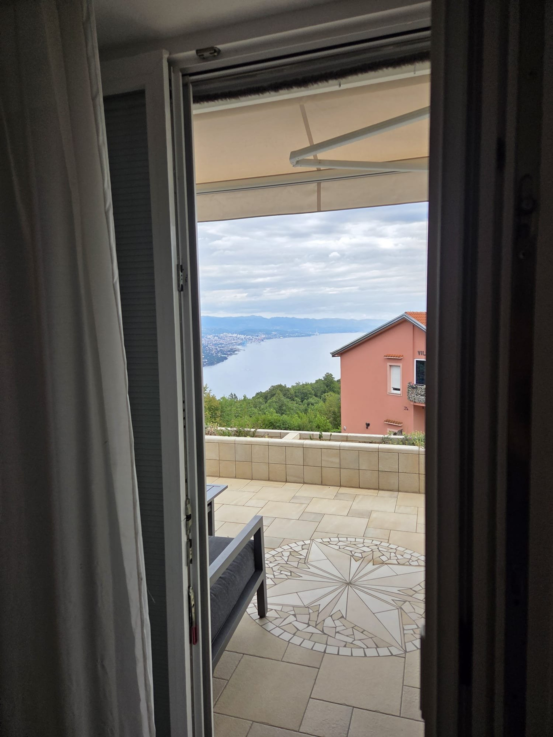 Terrace exit from the master bedroom