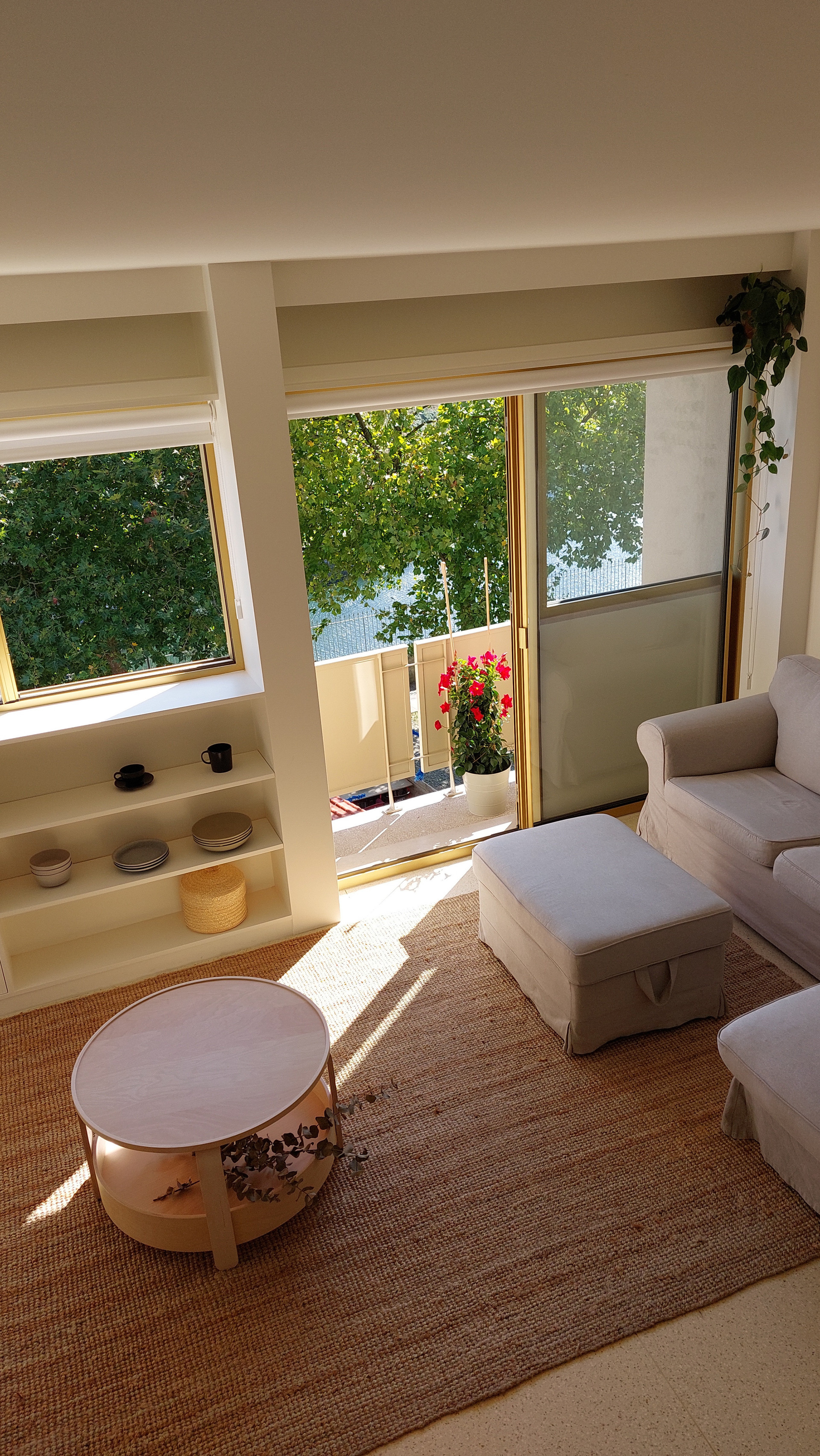 view from living room
