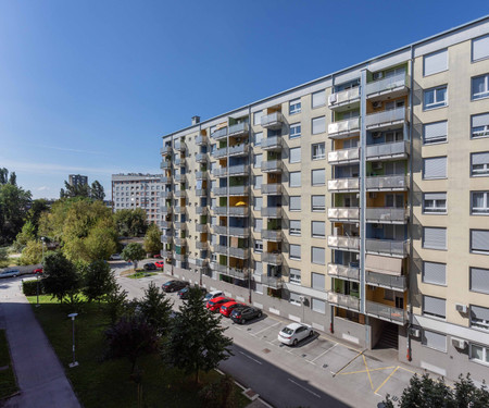 Sunny 1BDR with Balcony & Parking