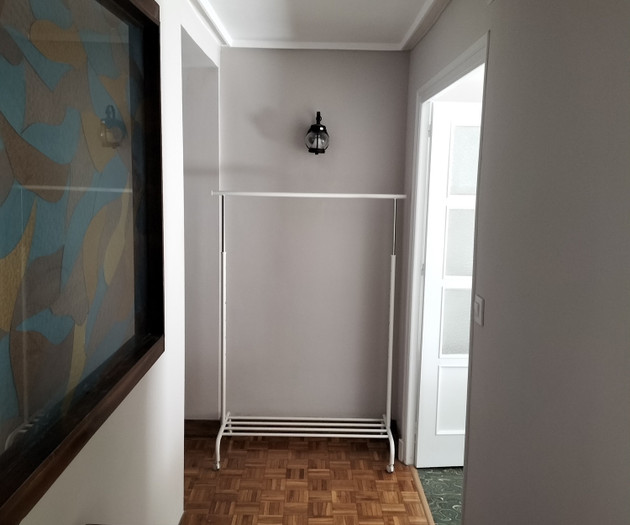 Luceros Room-Stained glass, large closet