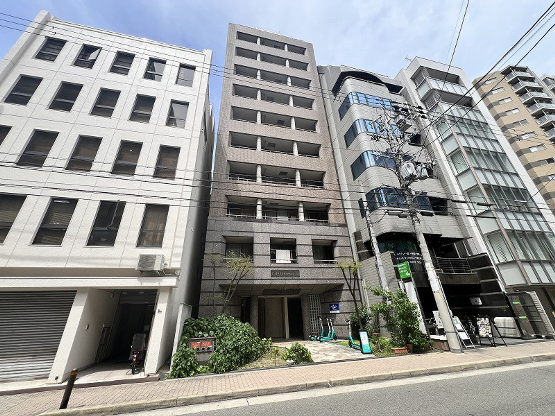 This property is in a prime location in the city center.