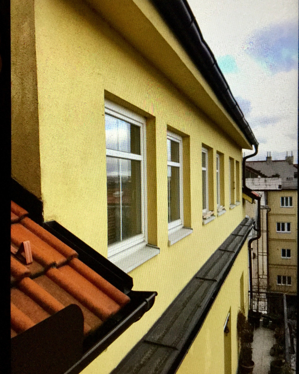 Attic two-storey quiet apartment, Prague 7