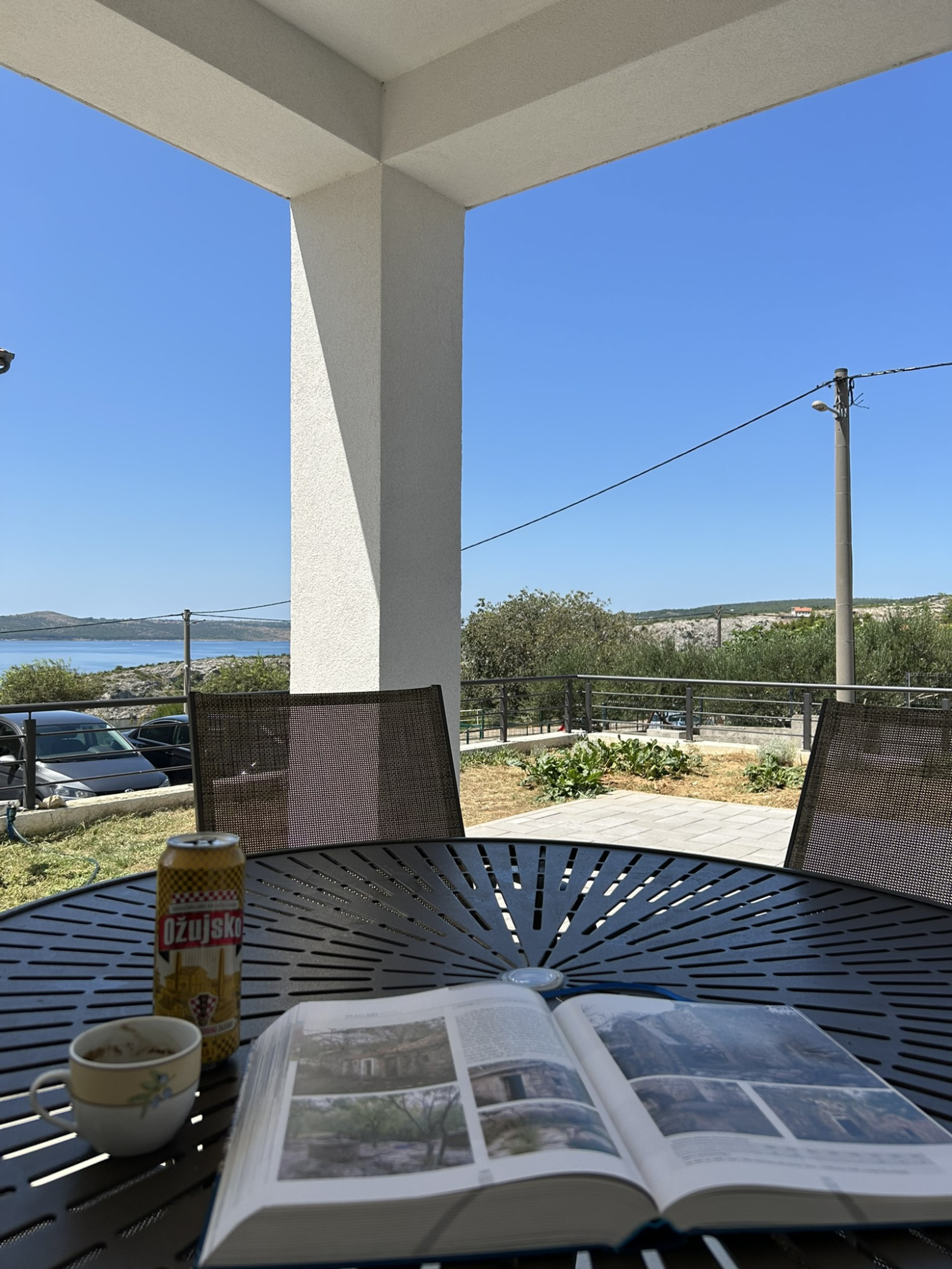 Teracce with the seaview