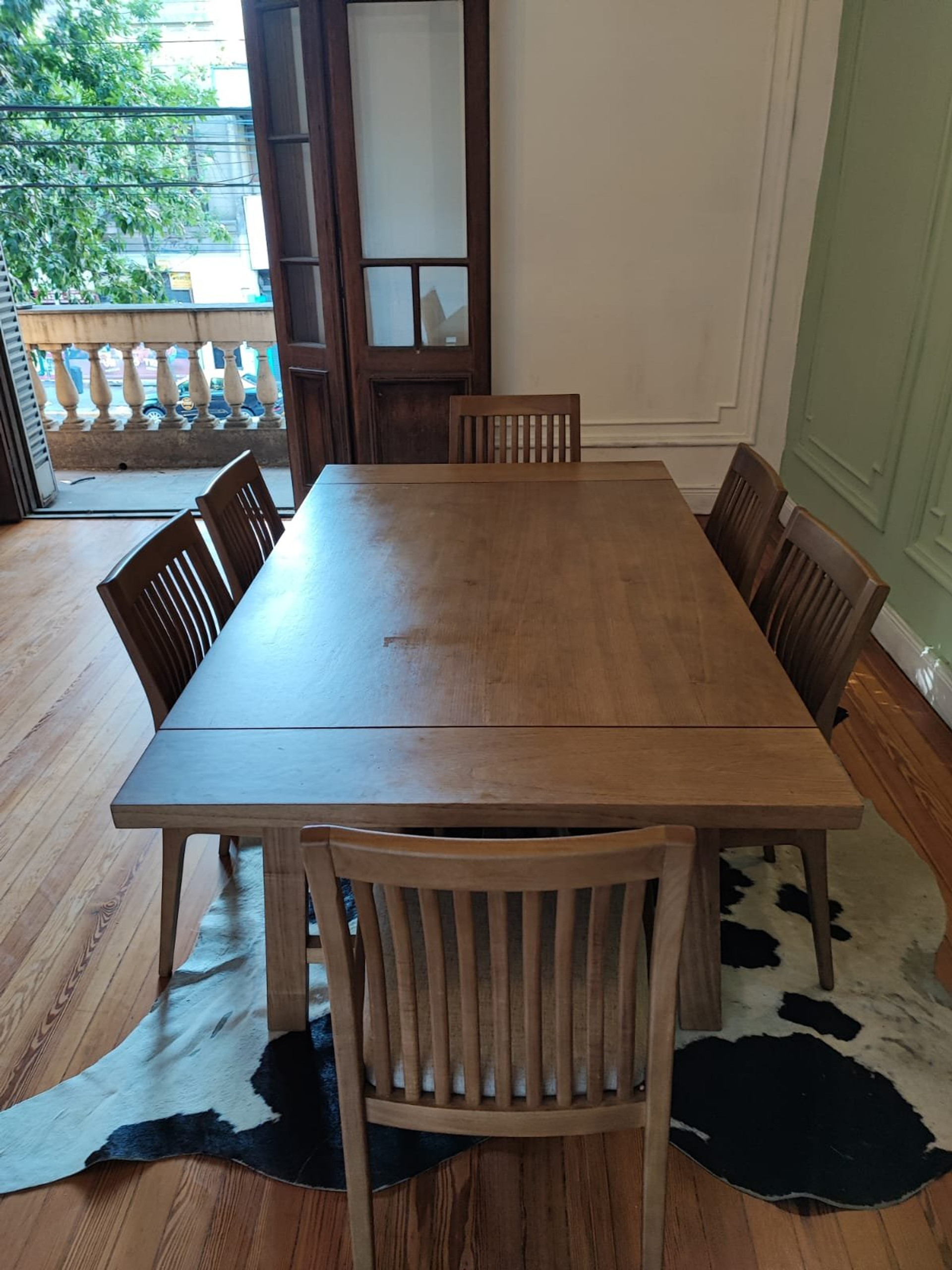 Mesa de sala de estudio