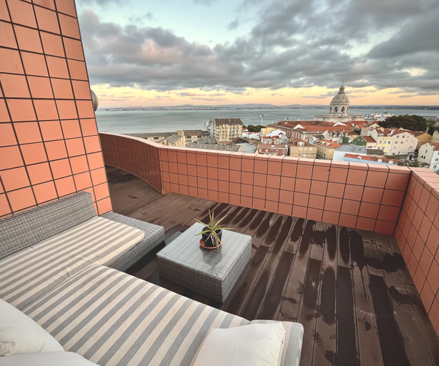 Flat in Graça with amazing panoramic river view