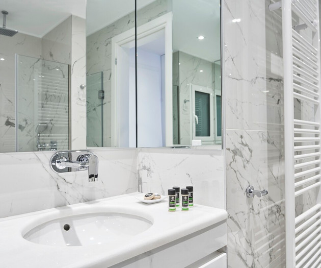 The first bathroom