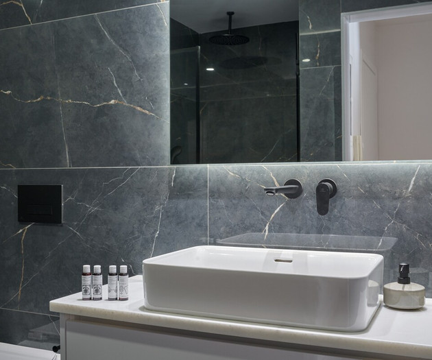 The bathroom