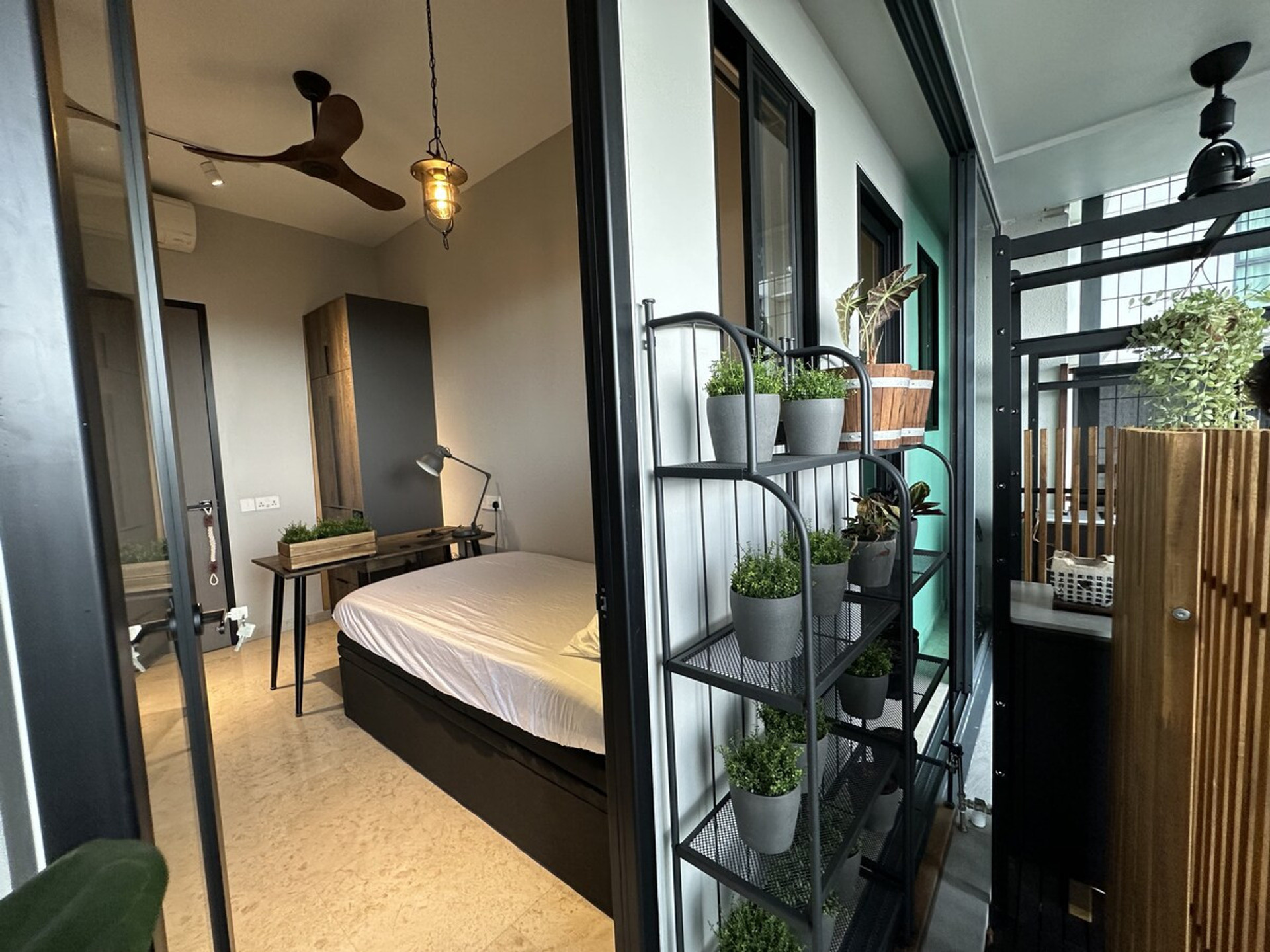 Personal balcony linked to your room for your exclusive use.