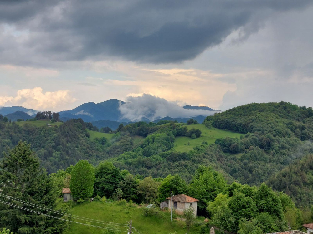 Stone house in the mountain preview