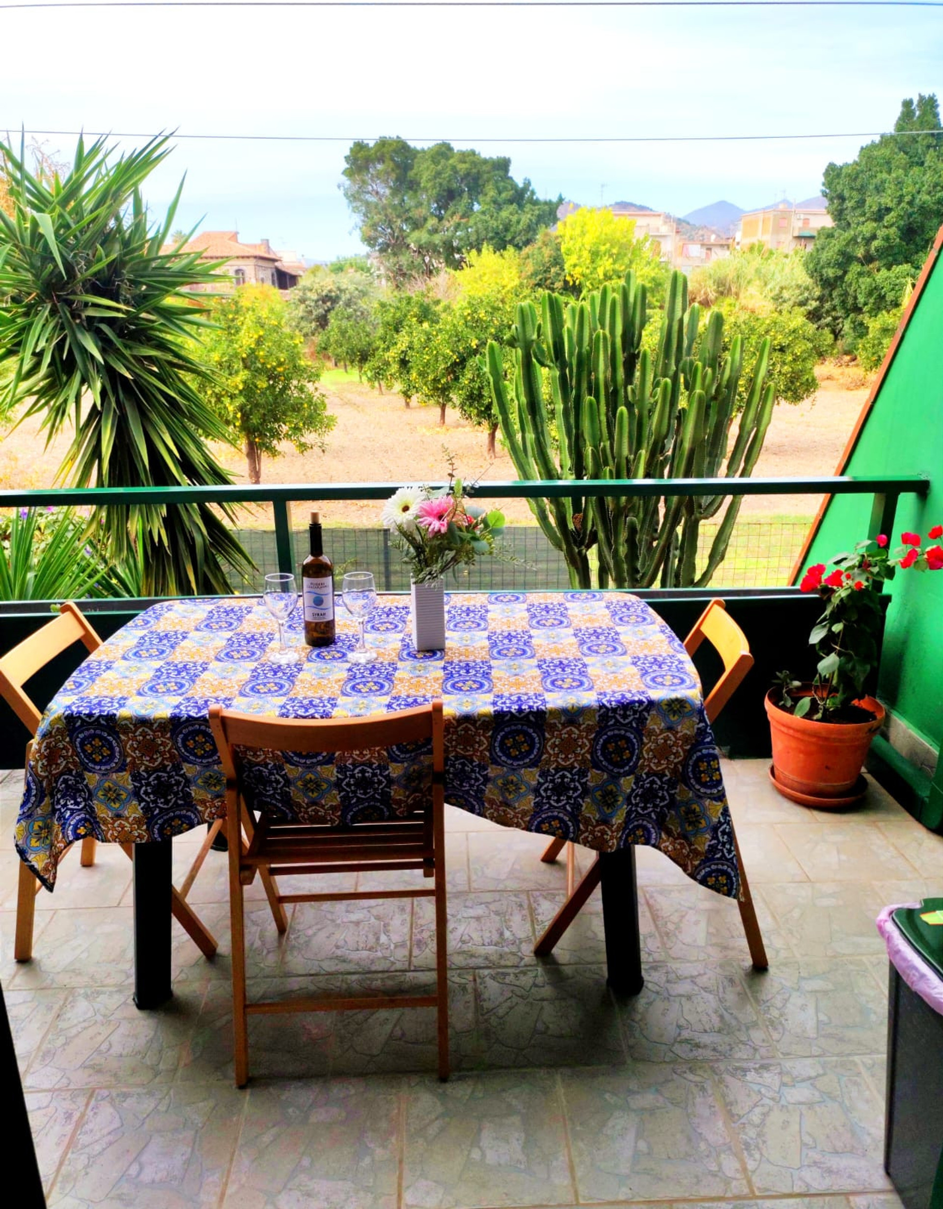 View to the garden