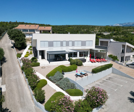 Villa with a panoramic sea view