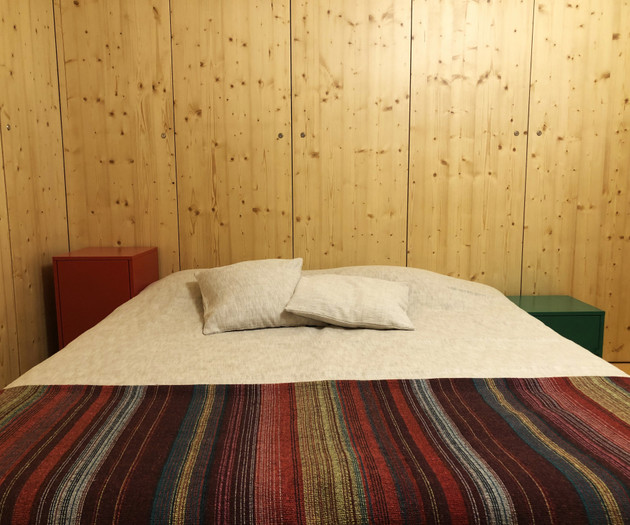 bedroom with private bathroom and patio N.4