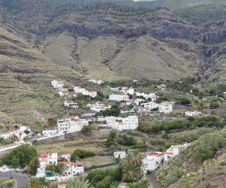 Penthouse with large terrace in the Risco de Agaet