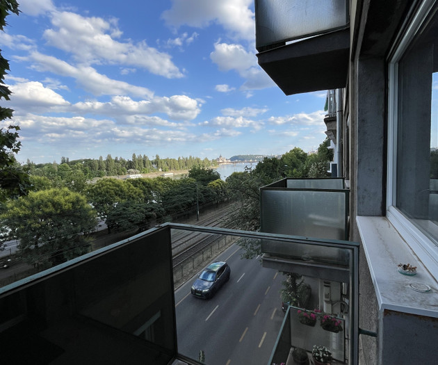 Luxury apartment overlooking the Danube