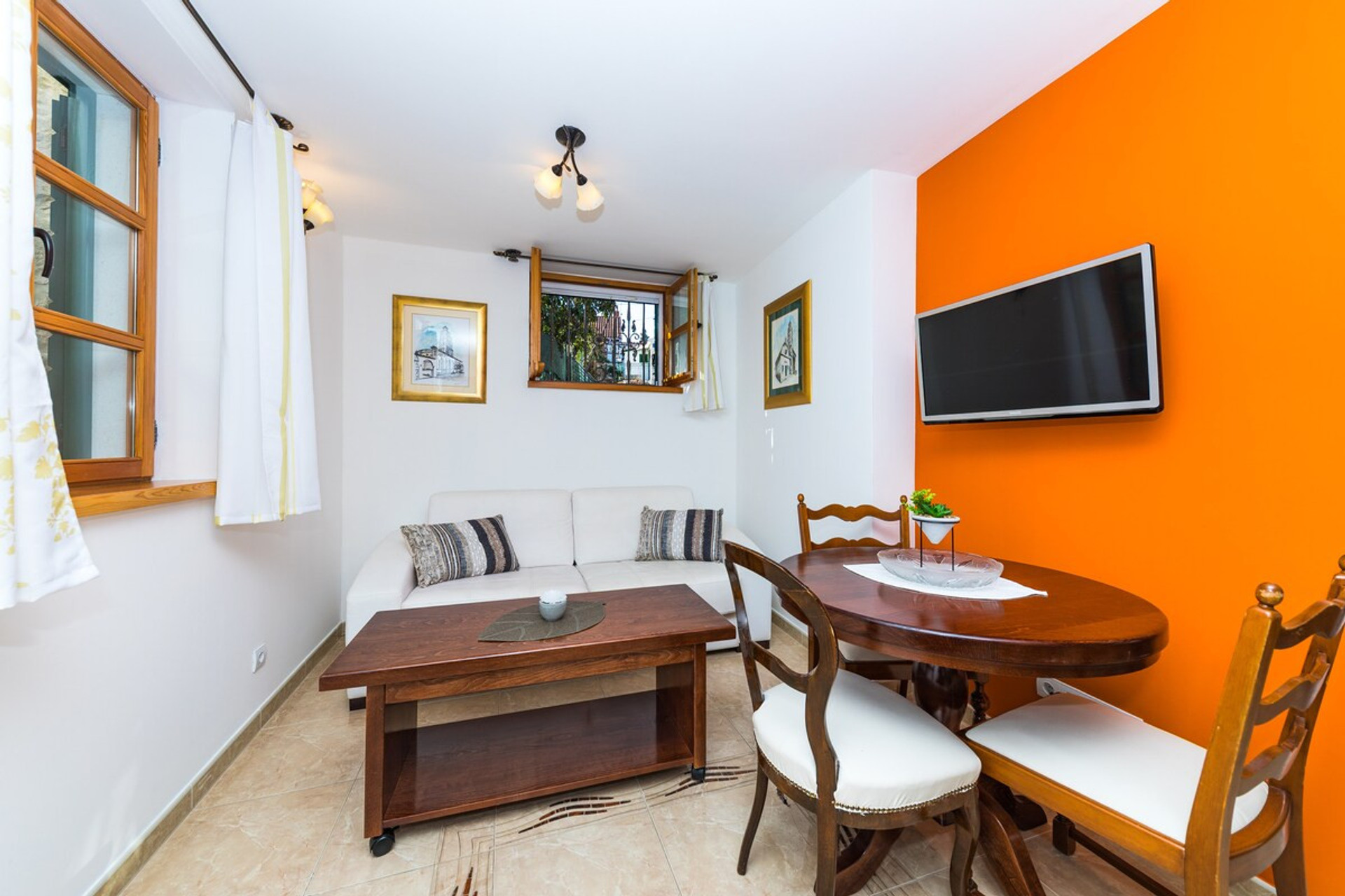 Dining table.