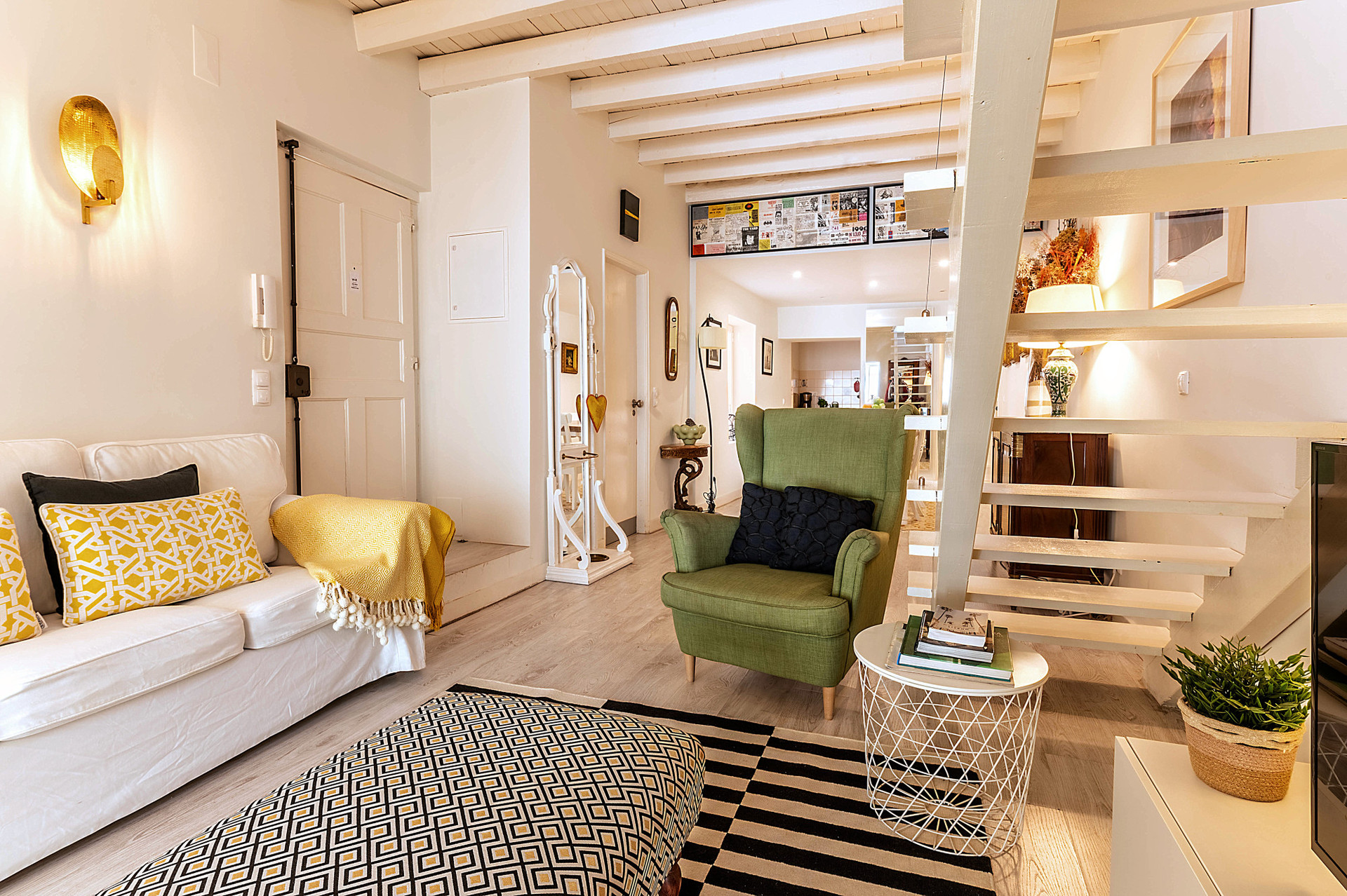 Open plan living space