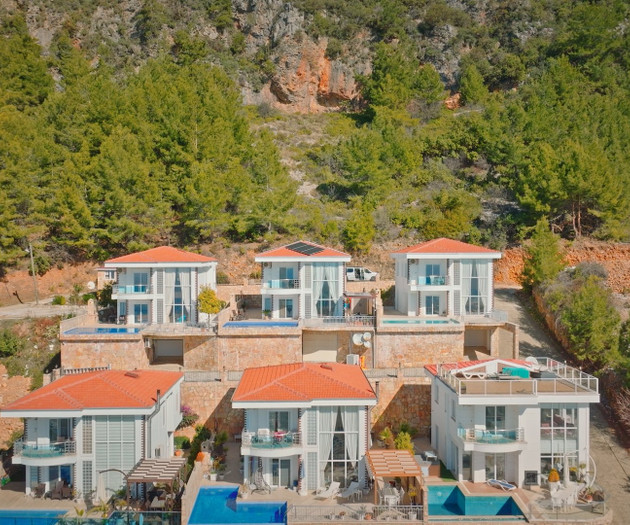 Qoople Villa Tepe (5+1) in Alanya, Turkey