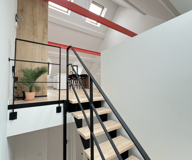 Design & Elegant Duplex in the Heart of Brussels