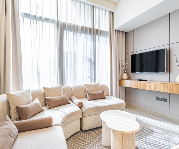 Modern 1BR in Azizi Riviera