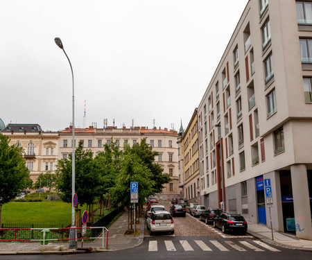 Furniched 1KK apartment in Zizkov