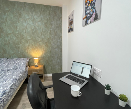 Private Room in Co-living (Room Málaga)