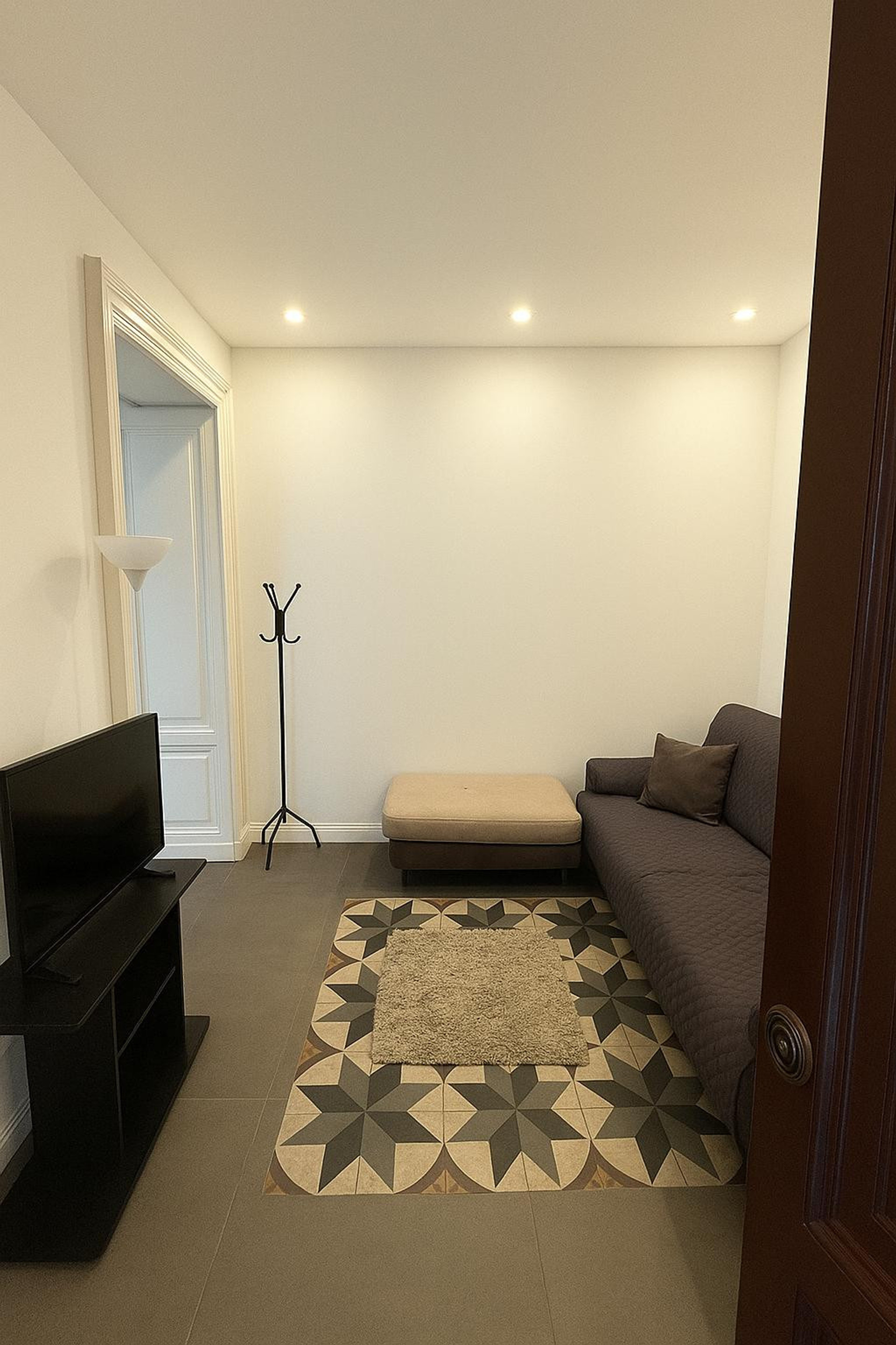 living and entrance