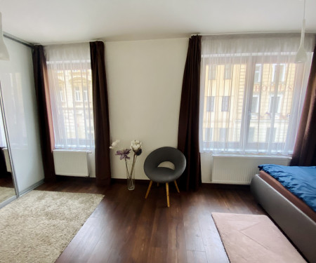 garage1 bedroom+1 livingroom+kitchen -Prague Nusle