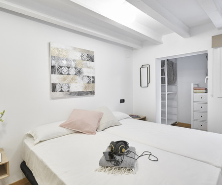 Monthly Amazing 2 bedroom duplex in les corts