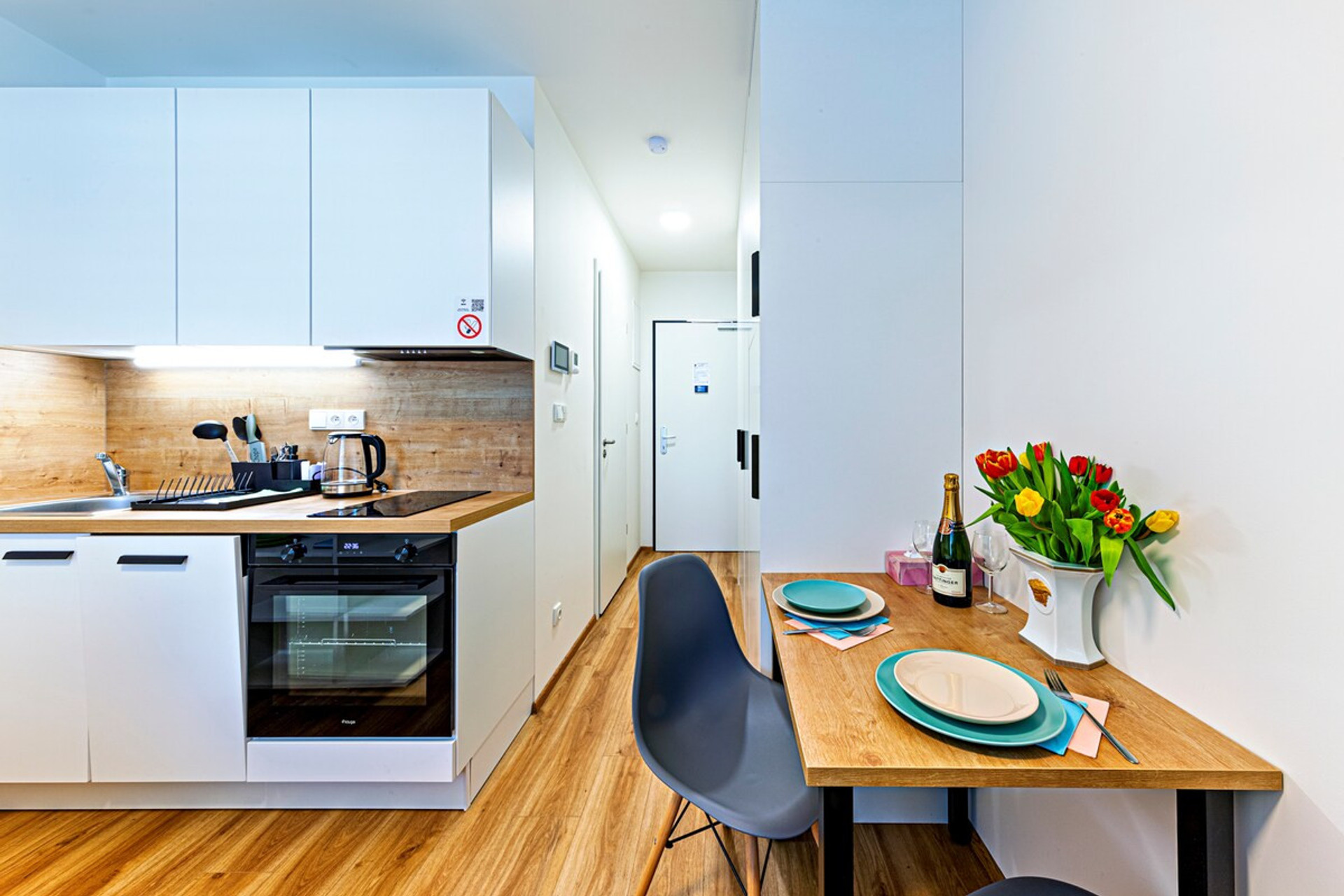 Compact dining space for everyday comfort