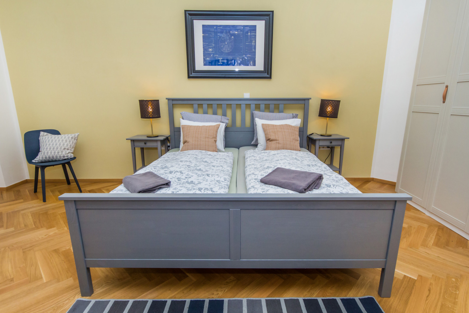 double bed