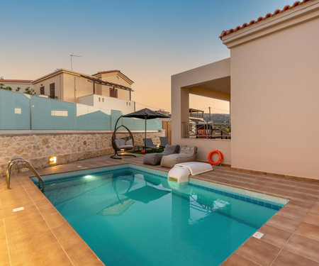 Charming 3bedroom villa near Rethymno