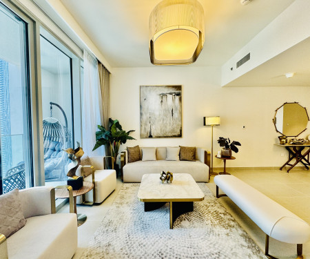 Luxe 4BR | Forte 1 | Fountain & Burj View