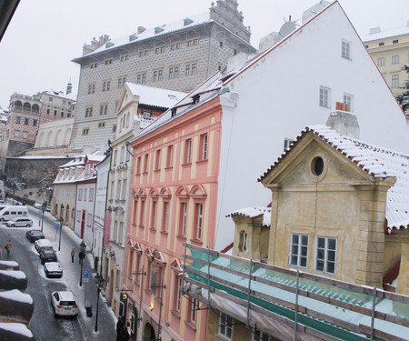 Heart of Old Town. Historical Place. Prague castle