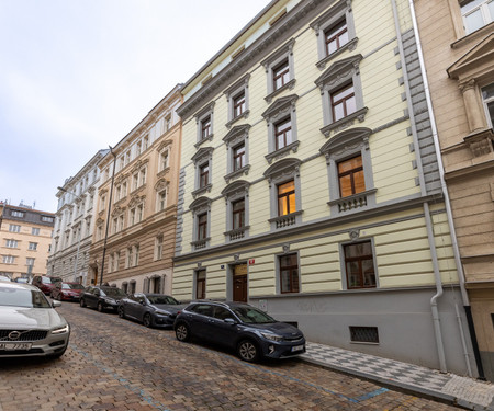 Peaceful & Cozy Living in Vyšehrad with a Balcony